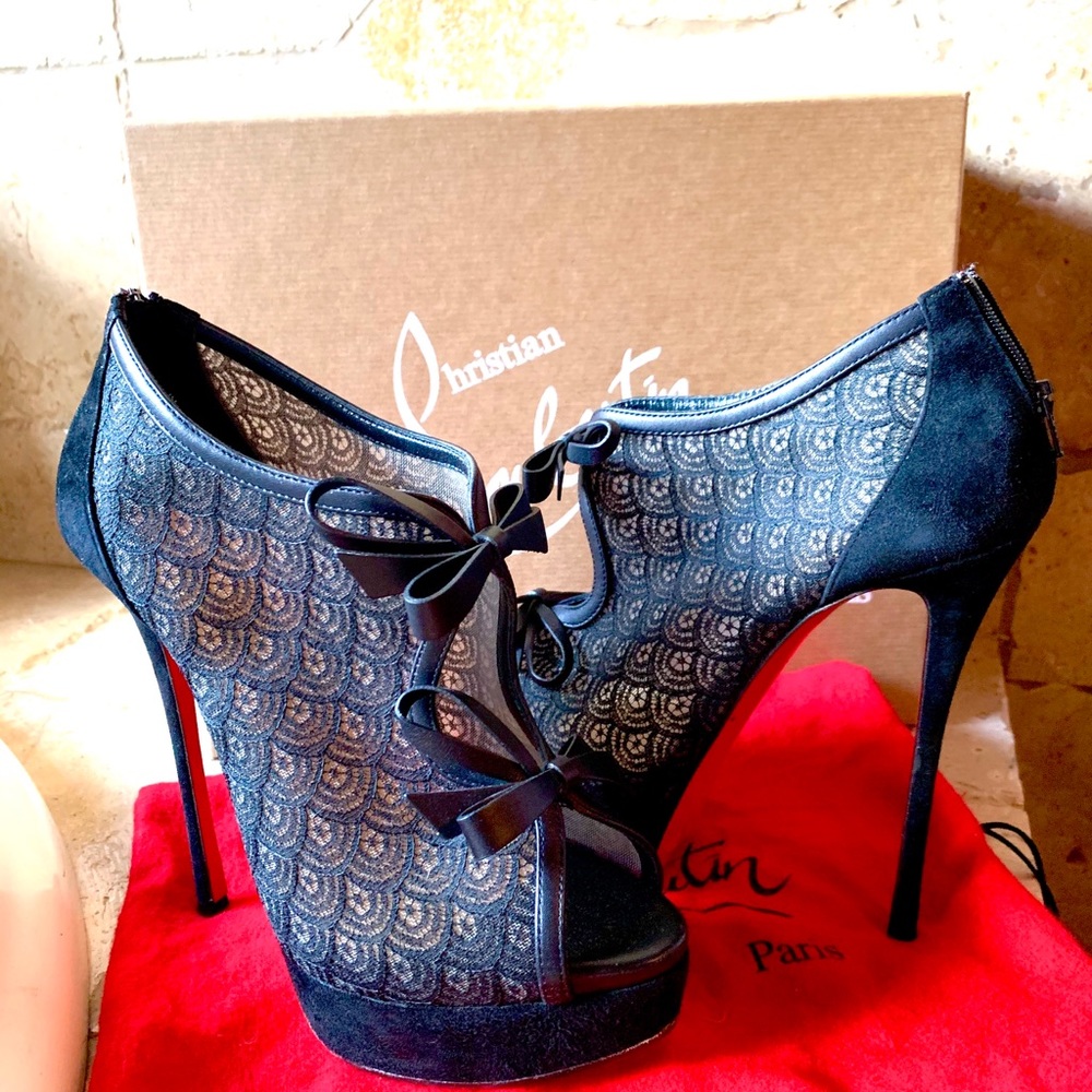 NEW Christian Louboutin 160 Booties